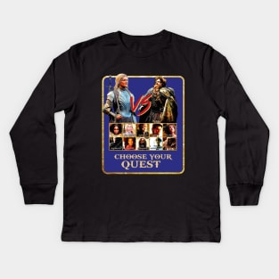 choose your quest version 2 Kids Long Sleeve T-Shirt